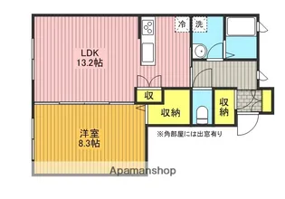 ミルートガーデンⅡ【1階】の間取り