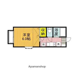 メイプルハイツ【2階】の間取り
