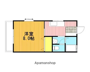 パークハイツSAITO【201号室】の間取り