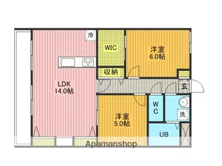 エミネンスユミ【303号室】の間取り