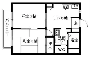 ハイツ関口【102号室】の間取り