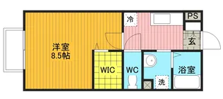 エスポワール 弐番館【1階】の間取り