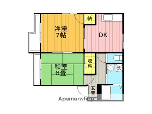エスポワール【2階】の間取り