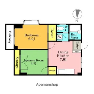 第3奥泉ハイツ(第三奥泉ハイツ)【3階】の間取り
