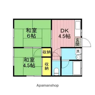 高崎荘【203号室】の間取り