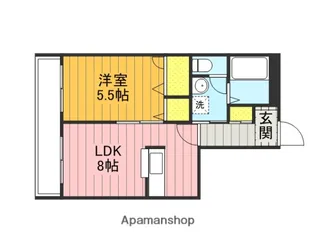 ラディアンス【101号室】の間取り