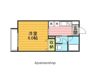 ライオンハイム【102号室】の間取り