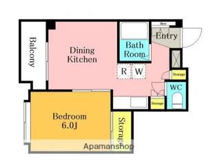 ホワイトメゾン南与野【3階】の間取り