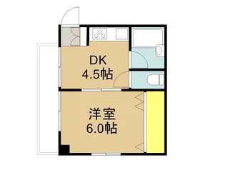日建プリムローズ常盤第二【501号室】の間取り