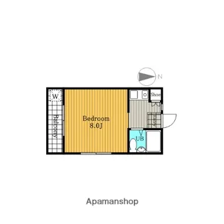 ハイツ飯田【2階】の間取り