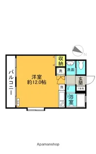 レジデンス西堀【501号室】の間取り