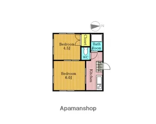 ベルーフ常盤ハイツ【3階】の間取り