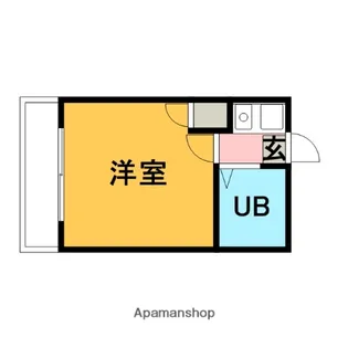 パティーナ南与野【1階】の間取り