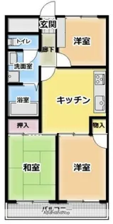 グランテラッセ【205号室】の間取り