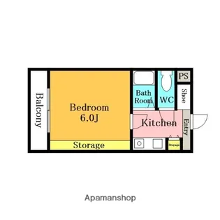 ベルコート北浦和【3階】の間取り