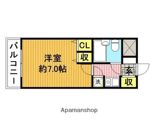 ライオンズシティ浦和常盤【2階】の間取り