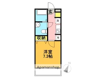 オークプラザ【1階】の間取り