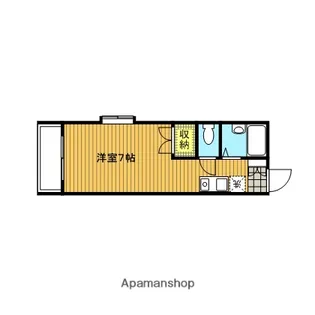 レストハウス【305号室】の間取り
