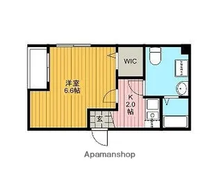サンフラワーⅢ【3階】の間取り