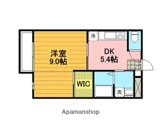 セレッソガーデン【107号室】の間取り