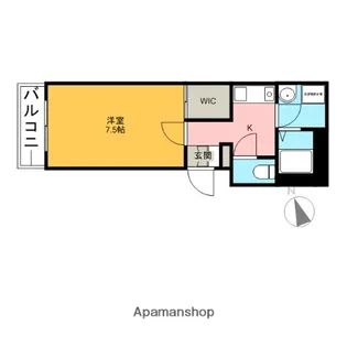 メゾン四季浦和【3階】の間取り