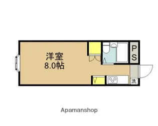 ハイムエスポワール【1階】の間取り