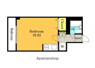 ハウスポシェット【202号室】の間取り