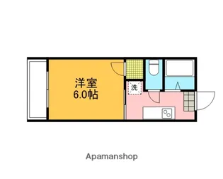 サンコーハイツ5【203号室】の間取り