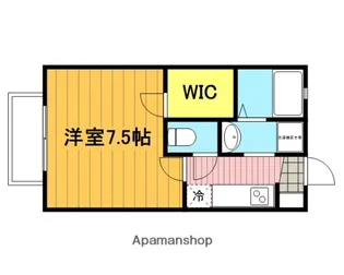 エスペレA棟【101号室】の間取り