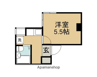 パーク常盤【503号室】の間取り