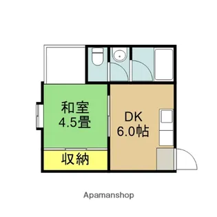 瑤沙館【3階】の間取り