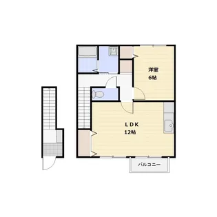 プラスワン【202号室号室】の間取り