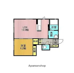 グランメールⅦ【1階】の間取り