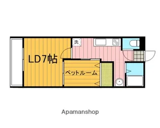 FLAT・UM【2階】の間取り