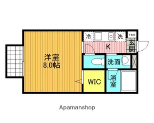 グリーンヒルズ【205号室】の間取り