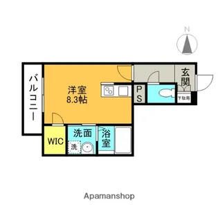 パークメゾン浦和元町【102号室】の間取り