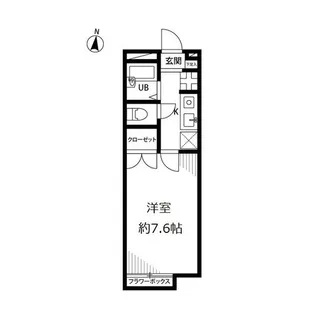 アムール S【2階】の間取り