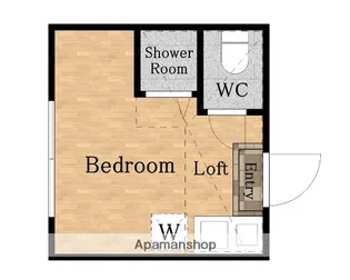 GRAND STUDIO 中浦和【205号室】の間取り