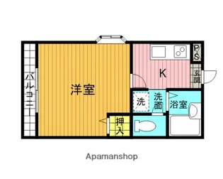 スプレッドハイツ【205号室】の間取り