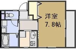 ジュネス・K【203号室号室】の間取り