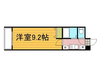 シャンフレア北浦和【602号室号室】の間取り