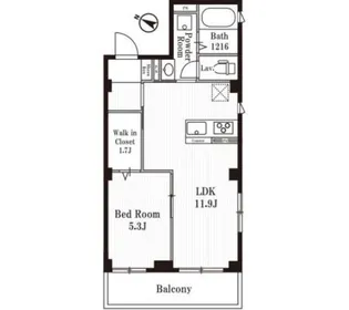 スバルレジデンス北浦和【3階】の間取り