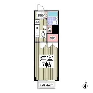 白鍬グランデ【2階】の間取り