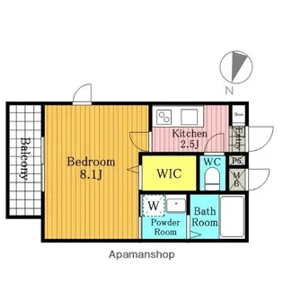 LAVENIR【302号室】の間取り