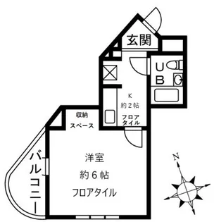 持田レジデンス【2階】の間取り
