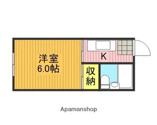 サンハイツ【2階】の間取り
