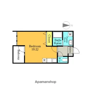 コミューンときわ【2階】の間取り