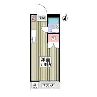 ホワイトバレー【1階】の間取り