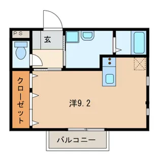 イデアーレ山久保【101号室号室】の間取り