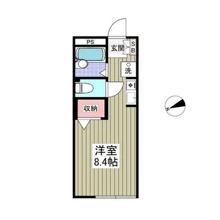 ボナール関【1階】の間取り